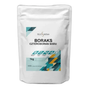 Boraks 1 Kg Czteroboran Sodu 99,9% — CAS 1303-96-4 — B4H20Na2O17 — odczynnik chemiczny