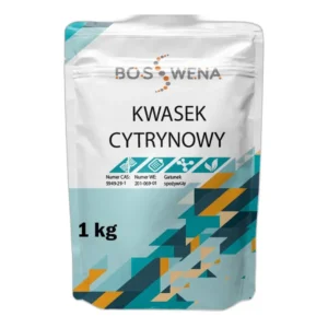 Kwas Cytrynowy 1 Kg Proszek — CAS 77-92-9 — C6H8O7 — odczynnik chemiczny